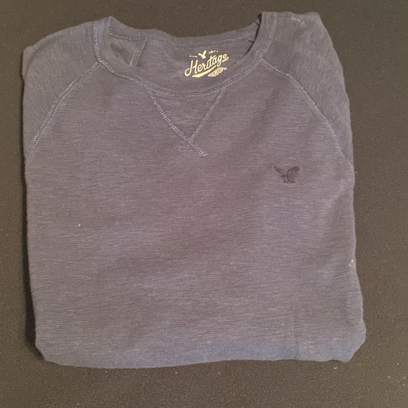 American Eagle waffle crewneck - Picture 3 of 8